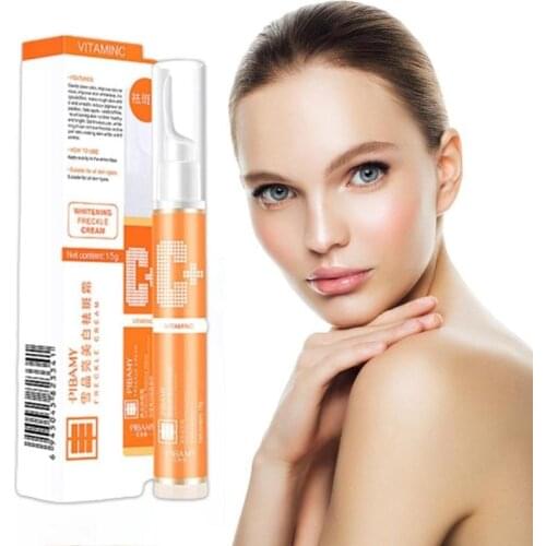 15ml Vitamin C VC Serum Instant Blemish Removal Gel For Face Skin Care Serum Vitamin C Whitening Freckle Serum Brighten