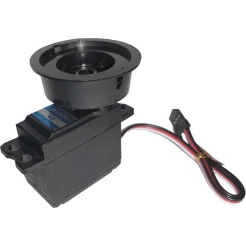 JX W4505-4T Plastic Gears Standard Size Sail Servo Winch For RC Yacht Servo Winch For Remote Control Boat