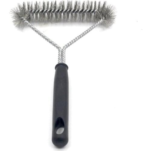 Strumenti Per Barbecue Spazzola Per Barbecue Per Barbecue Spazzole Per Pulizia Antiaderenti Con Setole In Acciaio Inossidabile p