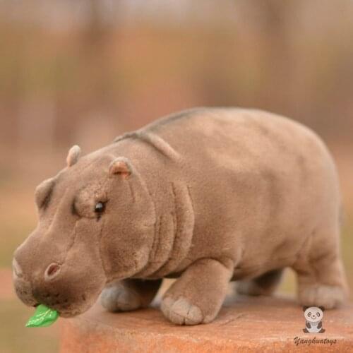 Soft Hippo plush animals doll toys lovely stuffed hippos dolls pillow Decoration toy children gifts