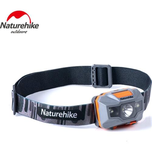 Naturehike Outdoor Headlamp USB Lithium Battery LED Headlight Fishing Light Lighting Light Hiking Camping Light Strong Light