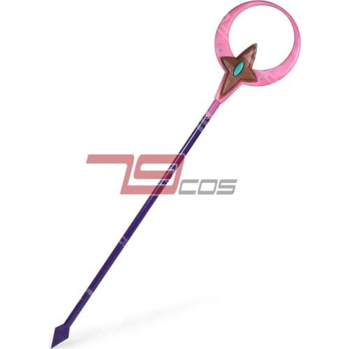 Anime She-Ra and The Princesses of Power Glimmer Wand Cosplay Weapon Halloween Carnival Custom Hand Made Prop