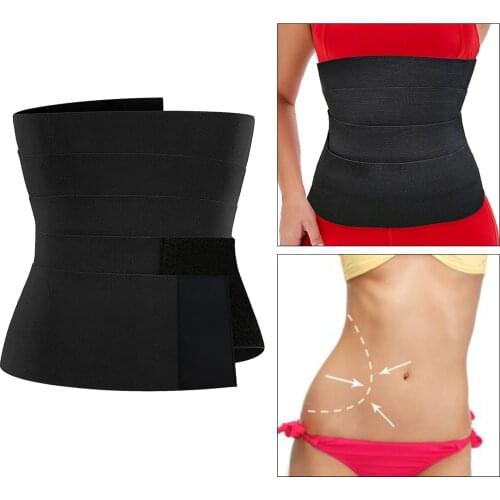 Waist Trainer Belt for Women Waist Trimmer Weight Loss Ab Belt Girdle Belt Body Shaper Massage Spa Belt Burn Tool Accessory