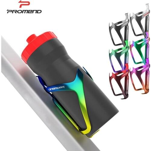 PROMEND Bicycle Bottle Holder Aluminum Alloy Bike Cup Holder Vacuum Plating Cycling Water Bottle Cage 31g Bicycle Accessories