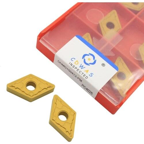 High quality DNMG150412 PM PC4025 Carbide insert milling turning tool Lathe tool Turning insert for machining steel parts