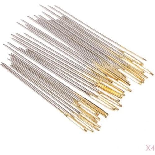 Fityle 120Pc Assorted Size 22 24 26 Hand Sewing Needles for Darning Tapestry Sewing Crafts