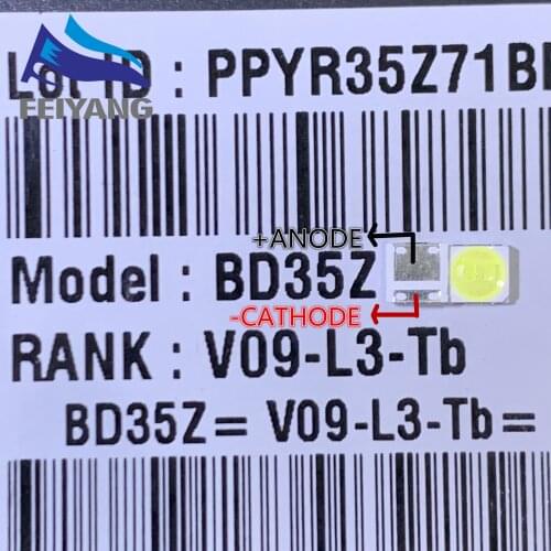 Diode Beads Tv Backlight Strip Lights Smd Led Tv Repair Light Emitting Diodes 3535 LG 6v 200pcs