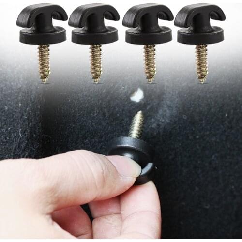 Car Rear Trunk Cargo Net Tie Down Hook Ring Loop Hanging Auto Fastener For Renault Megane 2 3 Duster Logan Clio Laguna 2 Captur