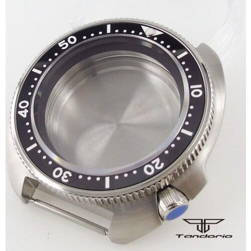 Fit for NH35 NH35A NH36 NH36A Sapphire Glass Luminous Dot 44MM Steel 200M Watch Case