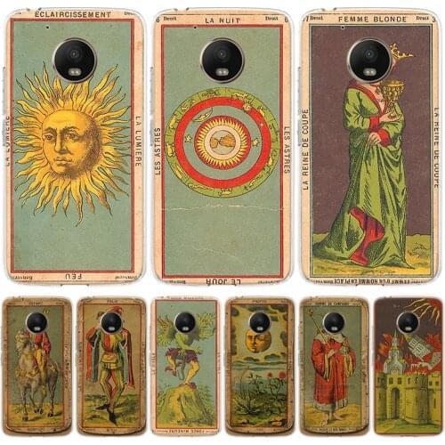 Tarot Cards Reading Phone Case For Motorola Moto G9 G7 G8 G6 G5S E6 E5 Plus Power Play One Action Macro EU Gift Coque Cover