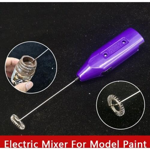 Electric Blender Stir Paint Precipitation Color Blending Mini Portable Model Painting Coloring Tool Mini Hand Mixture