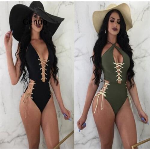 Купальники монокини Genuo China At AliExpress