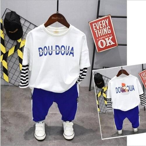 Boys Spring Autumn Clothing Sets Kids Boys Suit Sets Children T-shirt + pants 2 pcs boys Clothing Set Kids Tracksuit For Boys