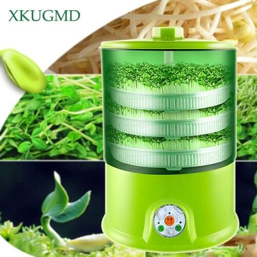 Planting Bean Sprouts Machine Home Intelligent Large Capacity Germination Automatic Planter Nursery pot Planting Tool