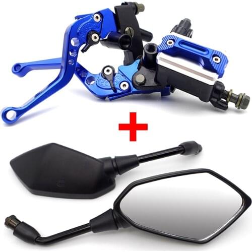 Motorcycle Clutch Brake Master Cylinder Levers Motorbike Mirror Set For BAJAJ dominar 400 DOMINAR 400 DUCATI MONSTER 1200 749
