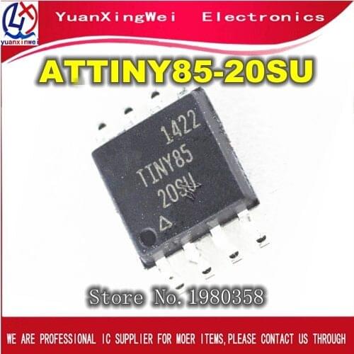 New original 1pcs/lot ATTINY85-20su sop8 ATTINY25 TINY85-20su