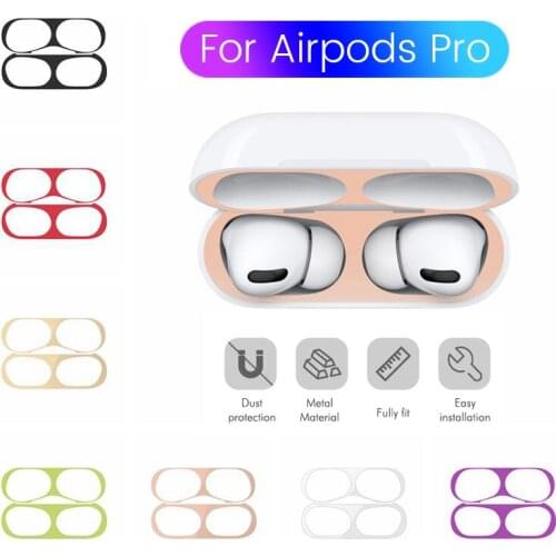 For AirPods 3 Dust Guard For Apple AirPods Pro Case Box Sticker Cover Stickers Dust-proof Inside Protection Earphone Film