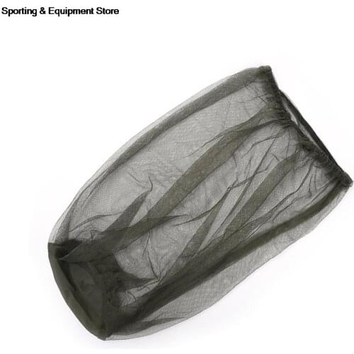 45x33cm High Quality Fishing Hat Midge Mosquito Protect Fish Cap Camping Hunting Head Face Protect Mesh Net For Men Women