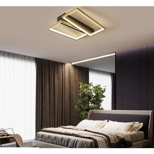 Modern LED Ceiling Light Round Circle Ceiling Lamp for Living Room Dining Bedroom Kitchen Decor Light Dimmable LED Ceiling Lamp