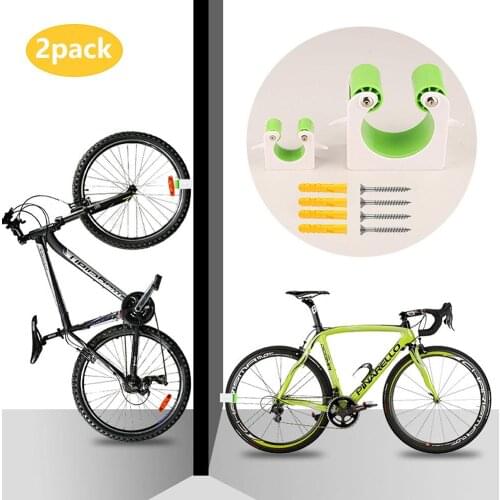 1/2Pcs Bike Parking Racks Bicycle Buckle Wall Mount Hook Road Mountain Cycling Portable Wall Clip Indoor Outdoor 2020 New