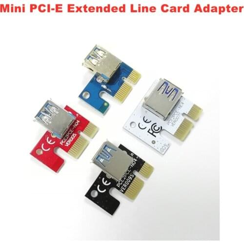 USB 3.0 PCI-E 1X To 16X Graphics Extension Cable Mini PCI-E Extended Line Card Adapter For PC Computer Extension Cable Supply