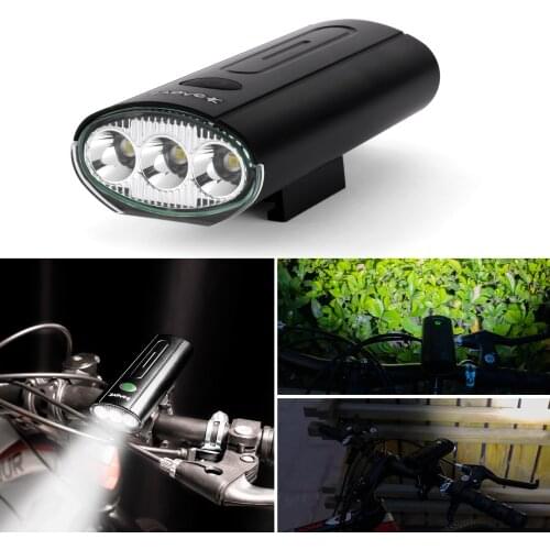 Kapvoe Mountain MTB Waterproof Front Light USB Charging Portable Bicycle Lights Highway Riding Warning Headlights Accessories