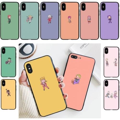 YNDFCNB jojo Simple Phone Case For iPhone 11 8 7 6 6S Plus X XS MAX 5 5S se 2020 11 12pro max iphone xr case