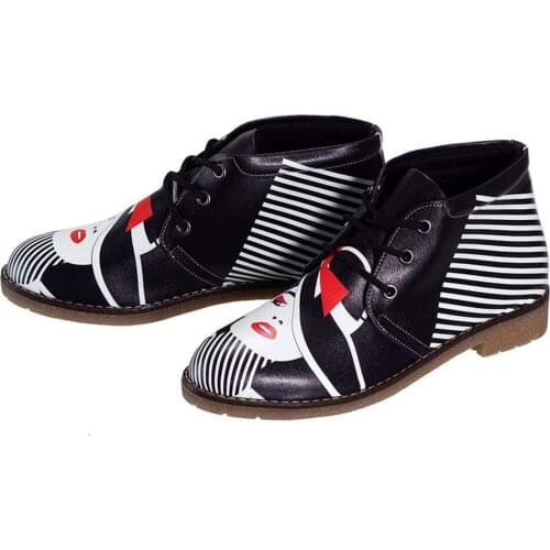 Digital printed women hashpapi boots