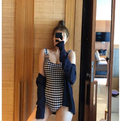 Women Swimwear Ladies Womens Beach Outings Swimsuit Woman Trikinis Trikini Female Fused New Sexy Polyester Geometric