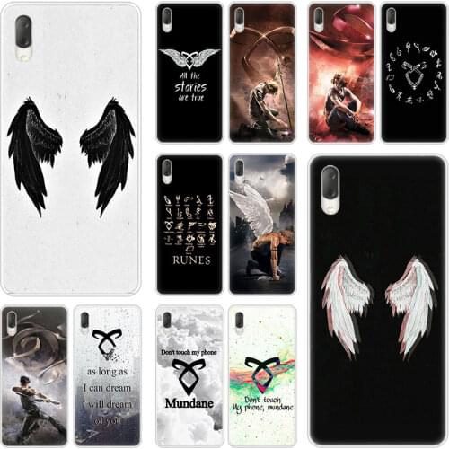 Shadowhunters Fashion Hard Case For Sony Xperia L1 L2 L3 X XA XA1 XA2 XA3 Ultra 10 Plus E5 XZ XZ1 XZ2 Compact XZ3 XZ5 2 20 Cover
