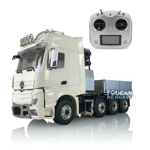 1/14 Truck LESU RC Metal Chassis Car Hopper Light Radio Hercul Arco Cabin THZH0709-SMT4