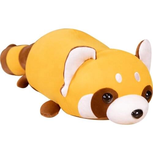 1pc 60/80cm High Quality Stuffed Animal Raccoon Plush Toys Kawaii Pillows Lovely Dolls for Children Birthday Christmas Gift