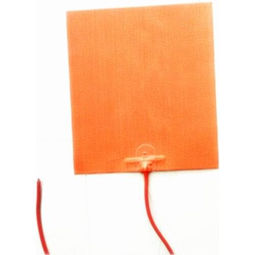 250C Heat Bed for 3d printer 350*400*1.5mmSilicone heater110v 1200w adhesive 1side 100k thermistor 1000mm lead wire XD-H-D-1300