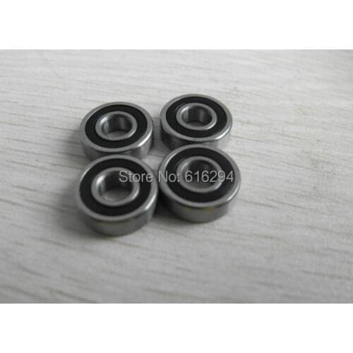 50PCS High quality, high speed, 698-2RS nylon cage deep groove ball bearings, bearing 698-2RS (8*19*6)