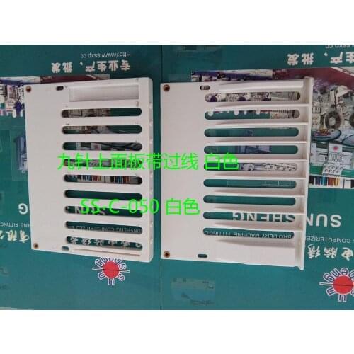 Computer embroidery machine accessories - 9 needle on the top with the line. Without crossing (white)