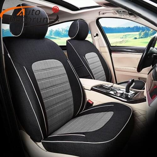 AutoDecorun Custom Fit Cover Seat Set for Volvo c30 Cars Seat Covers Cushion Supports Automobiles Cover Car Interior Accessories