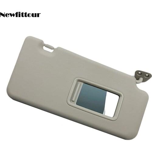 Car Stying Sun Visor With Mirror Right Co-pilot Side Sunshade Shield for Tiida 2005 2006 2007 2008 2009 2010
