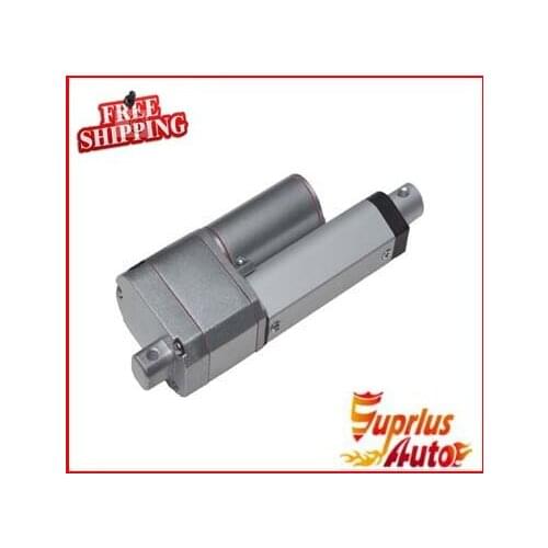 Free Shipping 9-Inch / 225mm Stroke 12v DC Actuator, Maximum Load 1000N/ 225LBS Position Feedback and Electric Linear Actuators