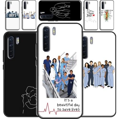 Greys Anatomy Case For OPPO A5 A9 2020 A31 A53 A52 A72 A15 A83 A91 A93 A1K A5S Find X3 Pro Reno2 Z Cover