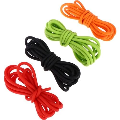 Color Rubber Tube 5mm*1m Replacement Band For Hunting Sling Elastic TubeNew