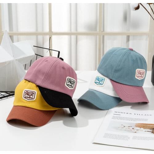 Kids Baseball Cap Baby Boy Girl Snapback Hat Cotton Sunhat Spring Summer Child Hip Pop Kids SportHat Peaked Adjustable 2021