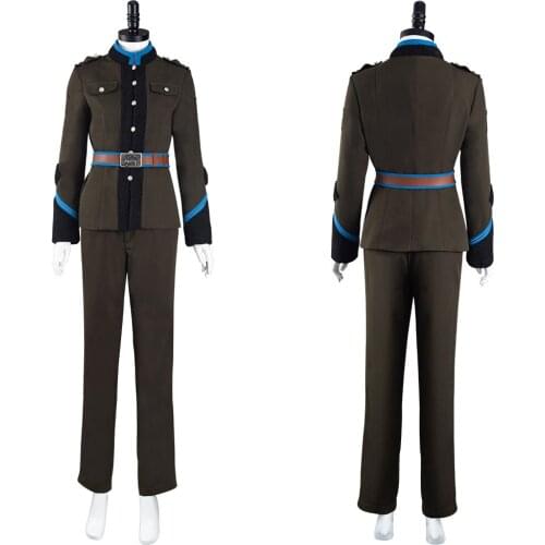Shadow Alina Cosplay Costume Jacket Pants Back Strap Outfits Halloween Carnival Uniform Suit