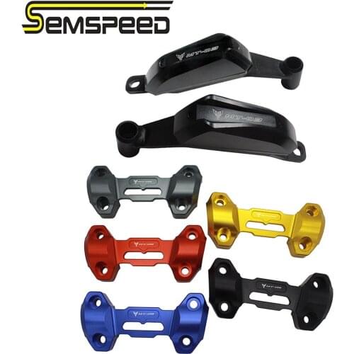 Motorcycle Engine Anti Crash Slider Guard MT-09 FZ-09 Handlebar Mount Clamp Top Cover Protector For YAMAHA MT09 MT 09 TRACER 900