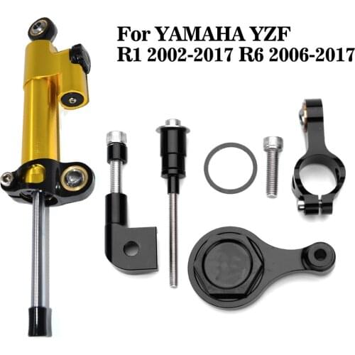 R1200GS LC CNC Adjustable Motorcycles Steering Stabilize Damper Bracket Mount Kit For BMW R1200GS LC 2013 2014 2015 2016 2017