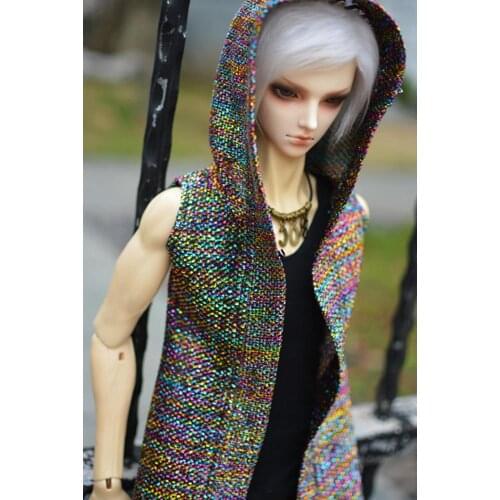 [wamami] Sharp Color Flash Knittg Hoodie Cardigan 1/3 1/4 SD17 Male BJD Dolls