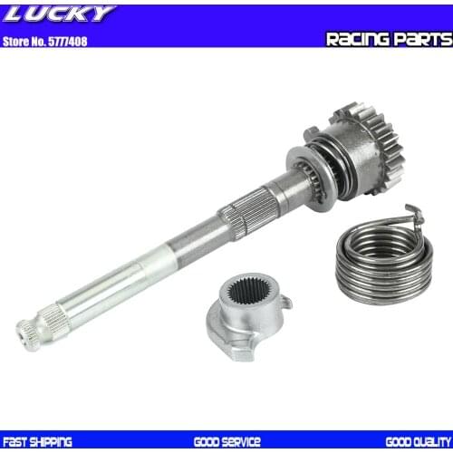 Motorcycle Kick Starter Spindle For lifan 125cc Horizontal Kick Starter Engines Dirt Pit Bikes Parts Length 199.5mm 22 Tooths