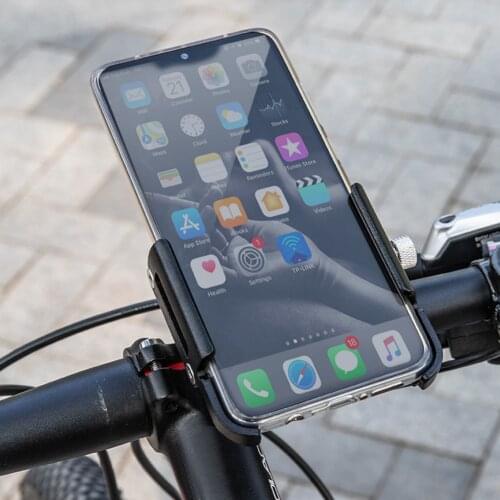 GUB P30 Aluminum Bike Phone Holder For 3.5" to 6.2" Phone Bicycle Stand Scooter Motorcycle Mount Support Handlebar Clips