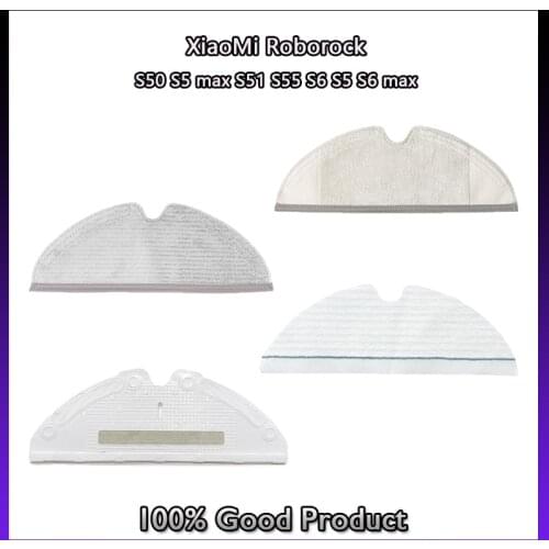 For Xiaomi Roborock S50/S5 max/S51/S6/S5/S6 max，essential advanced mop, disposable mop sticker，Robot Vacuum Cleaner accessories