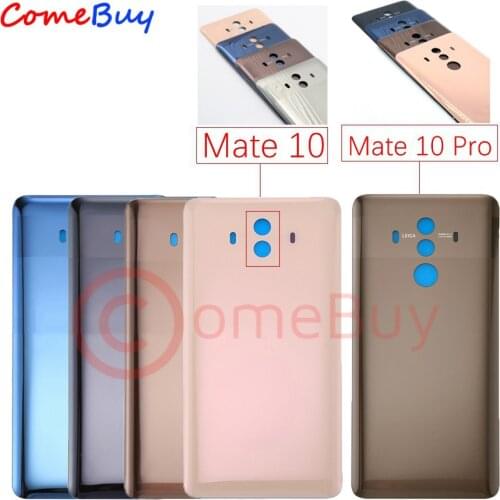 For Huawei Mate 10 Pro Back Battery Glass Cover For Huawei Mate 10 Battery Cover Mate10 Pro Rear Housing Door Case Replacement