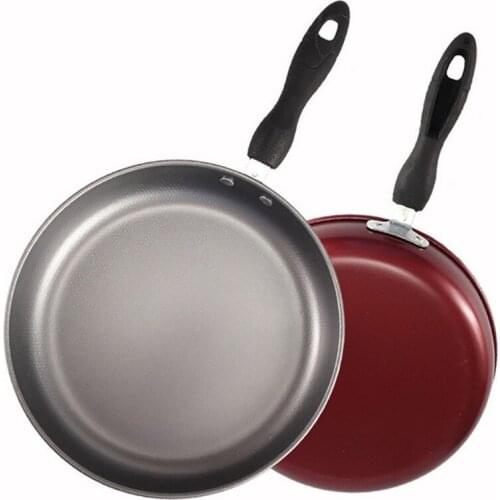 26cm small frying pan with smokeless and colorful non stick frying pan Griddles & Grill Pans Non-stick Without Pot Cover